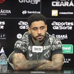 Matheus Bahia mira classificação do Ceará, que está em desvantagem contra o Palmeiras