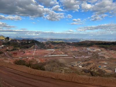 Imagem ampla das estruturas da CSN Mineração