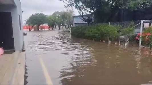CT do Inter ficou completamente alagado em meio a enchentes em Porto Alegre