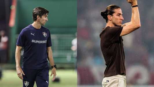 Maxi Cuberas comandará o Fluminense, enquanto Filipe Luís é o técnico do Flamengo