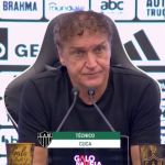 Cuca aponta ‘vilão’ em derrota do Atlético para o Grêmio no Brasileiro