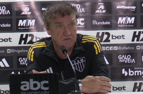 Cuca, técnico do Atlético, em entrevista coletiva após derrota para o Palmeiras