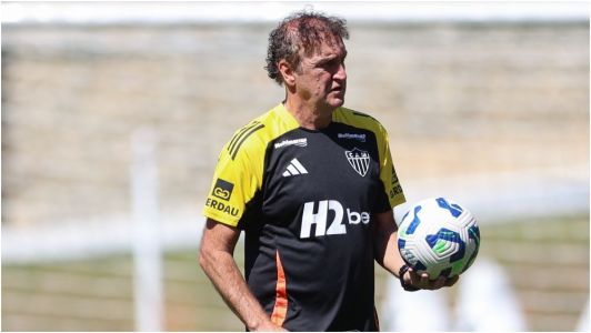 Cuca, agora técnico do Atlético