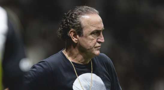 Cuca em Atlético 0 x 2 Cruzeiro, pela Copa do Brasil 2025