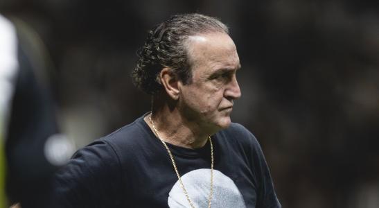 Cuca em Atlético 0 x 2 Cruzeiro, pela Copa do Brasil 2025