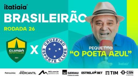 Cuiabá e Cruzeiro se enfrentam às 21h deste sábado (14)