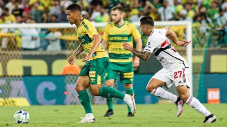 Cuiabá venceu o São Paulo na Arena Pantanal