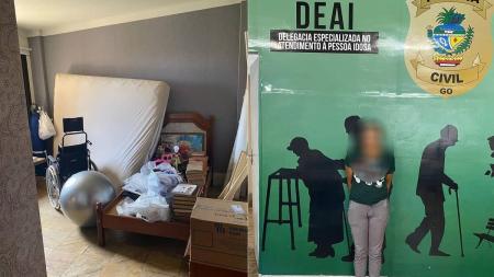 Cuidadora foi presa em flagrante