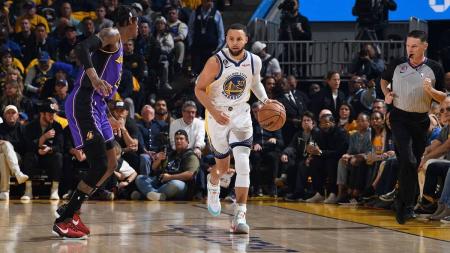 Curry teve boa atuação e terminou jogo com 20 pontos e 12 assistências
