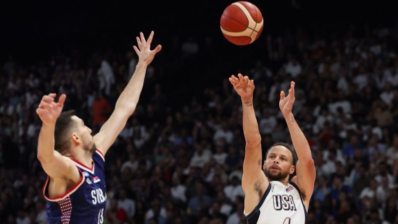 Basquete: EUA atropelam Sérvia em terceiro amistoso de preparação para Olimpíada