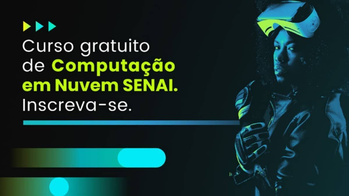 Senai MG oferece Curso Gratuito de Computação em Nuvem para quem busca qualificação profissional