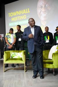 O presidente da África do Sul, Cyril Ramaphosa