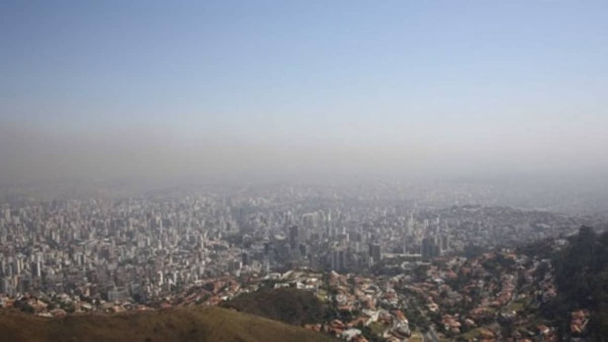 Belo Horizonte e região metropolitana registra poluição quatro vezes maior que o tolerável pela OMS