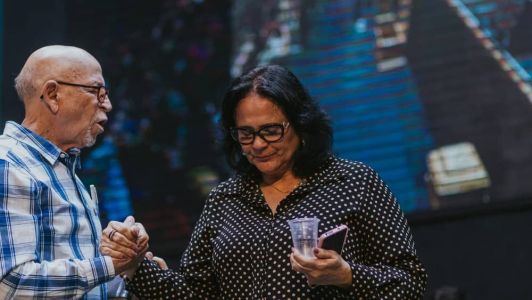 Senadora Damares participou de evento com mulheres cristãs