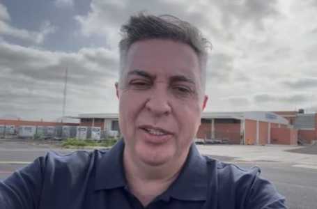 Publicação feita pelo prefeito no Instagram no início da manhã