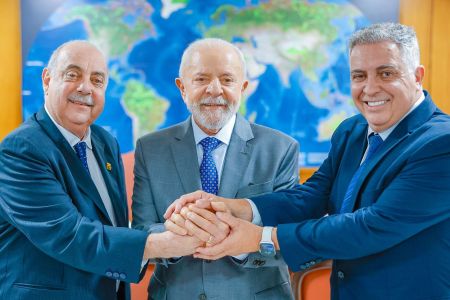 Fuad, Álvaro e Lula