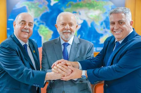 Fuad, Álvaro e Lula