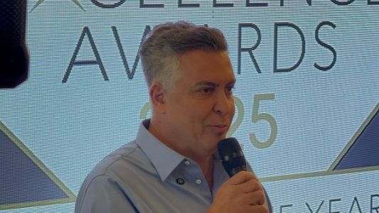 Prefeito de BH, Álvaro Damião (União) participou de evento no Aeroporto de Confins