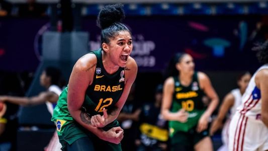 Damiris foi o destauqe do Brasil na vitória sobre Porto Rico