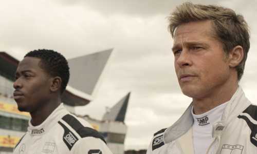 Damson Idris (esq) e Brad Pitt (dir) protagonistas de F1 O filme Foto Divulgação.jpg