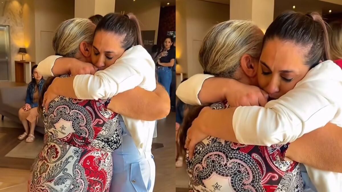 Daniele Hypolito registra reencontro emocionante com a mãe após BBB 25