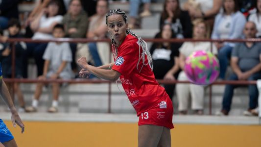 Dani Sousa em ação pelo FSF Castro