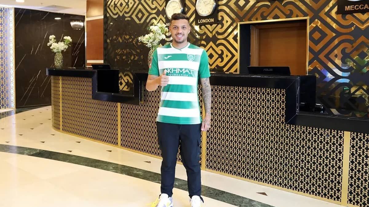 Daniel Jr, ex-Cruzeiro, é apresentado no Akhmat Grozny, da Rússia