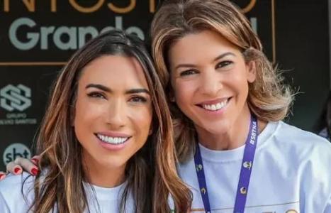 Patrícia Abravanel e Daniela Beyruti, filhas de Silvio Santos