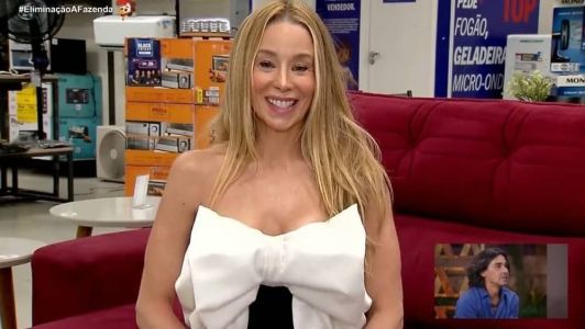 Danielle Winits participou de ação do programa e enviou mensagem para André