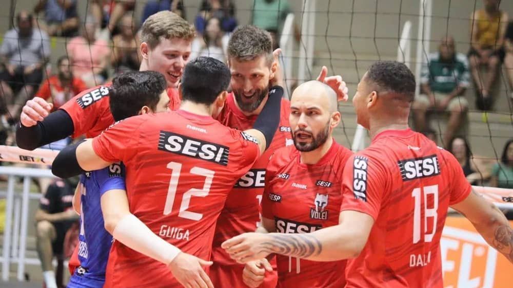 Com show de Darlan, Sesi Bauru vence Araguari pela Superliga Masculina