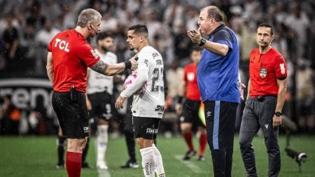 Daronco em lance de Corinthians x São Paulo, no fim de semana passado