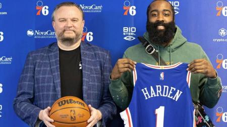 Daryl Morey e James Harden têm histórico de trabalho em conjunto