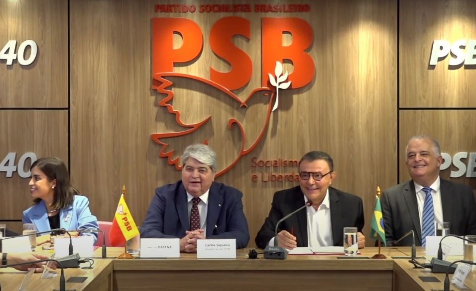 Direita-centro-esquerda: PSB é o 10º partido da história de Datena