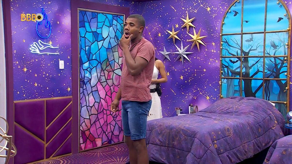 Davi se revolta com o fechamento do Quarto Magia no BBB 24; veja reação