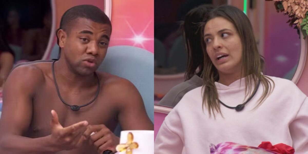 Davi e Beatriz discutem relação no BBB 24: 'tenha cuidado com suas falas'