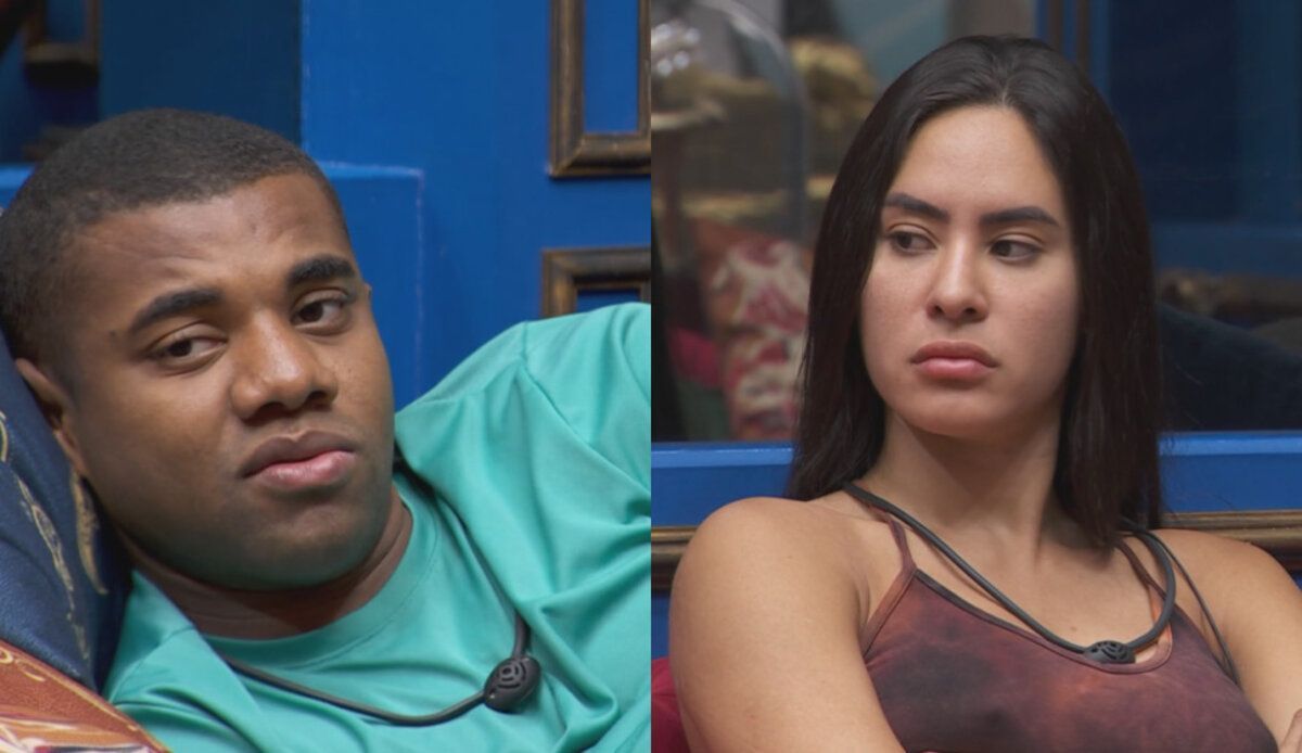 Davi e Isabelle repercutem falas de Tadeu Schmidt no BBB 24 e criam teorias