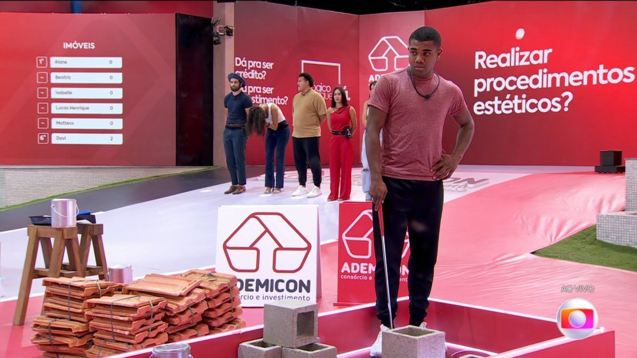 Davi é novo Líder, ganha R$ 100 mil e conquista meta no BBB 24