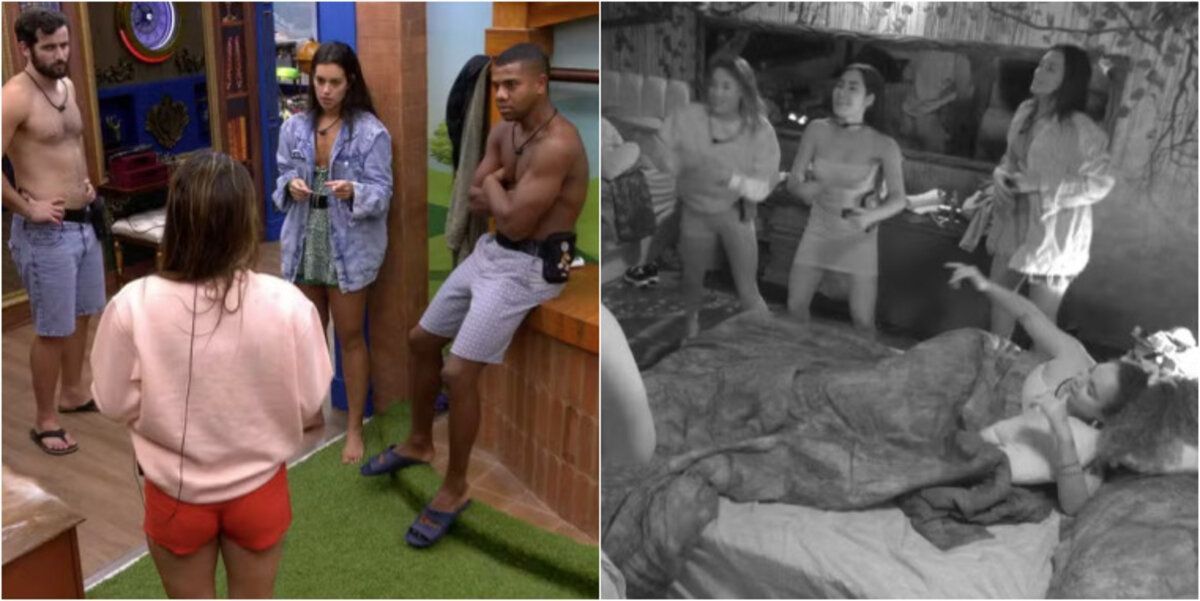 Briga no BBB 24? Gritaria entre grupos rivais assusta Davi e Matteus; vídeo