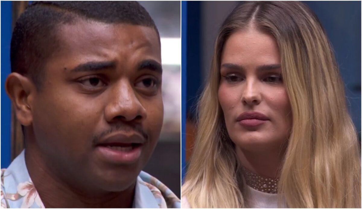 Davi culpa Yasmin Brunet pelo 'Tá com nada' no BBB 24: 'só serve pra f... o jogo'