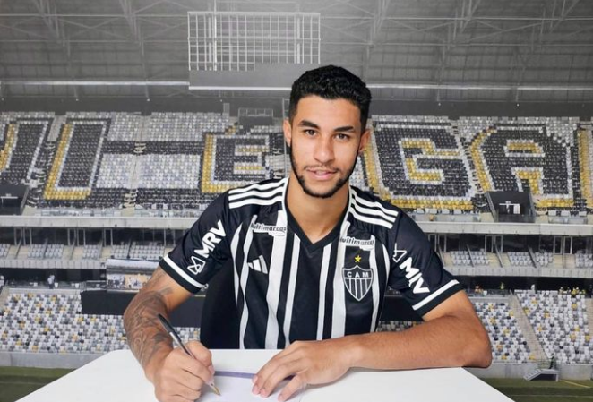 Atlético contrata meia ex-Palmeiras para reforçar o time Sub-20 em 2024