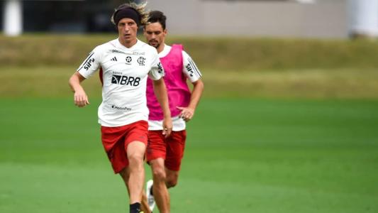 David Luiz estará entre os titulares do Flamengo contra o Athletico
