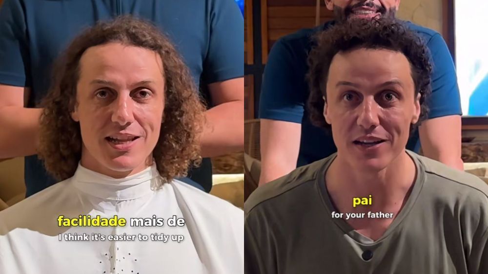 David Luiz surpreende em corte de cabelo, muda visual e adota novo estilo