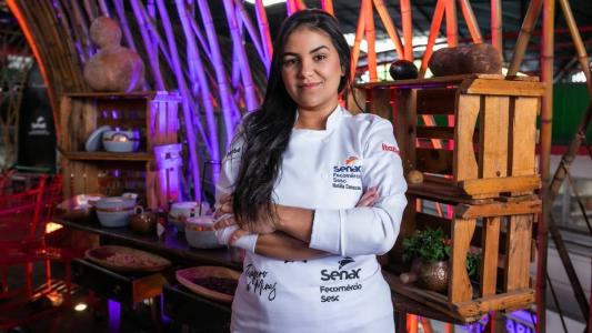 De Barbacena, Natália Damasceno detalha emoção de participar do reality de gastronomia