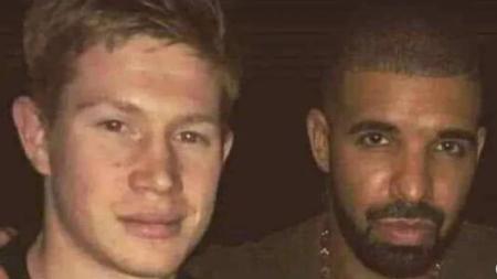 De Bruyne ajudou a compor música de Drake