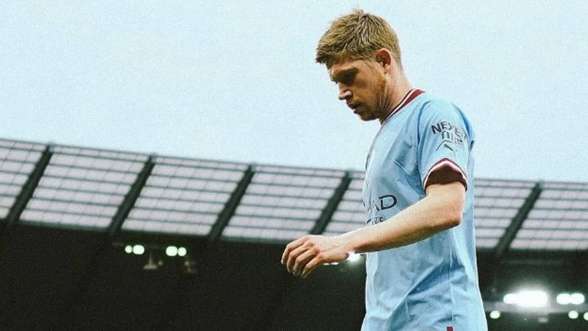 De Bruyne, do Manchester City, se lesiona e é substituído na final da Champions