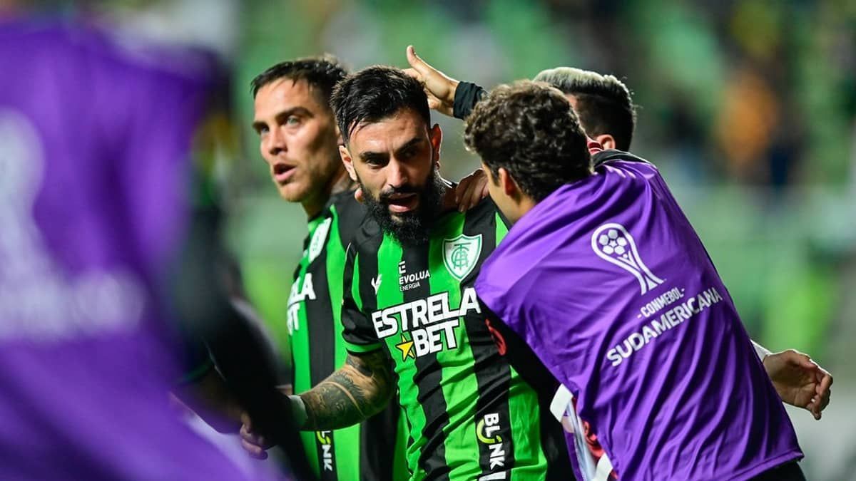 Mastriani, do América, assume artilharia da Copa Sul-Americana