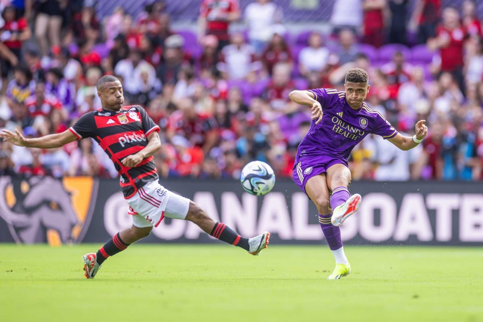 Com De La Cruz titular e gol de Pedro, Flamengo empata com Orlando City em amistoso