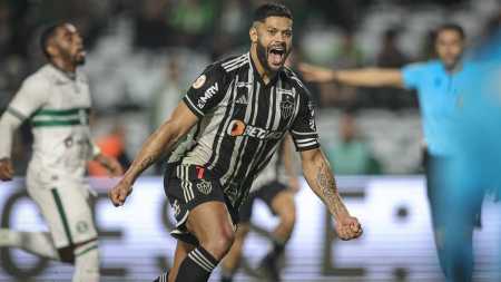 De pênalti, Hulk garantiu a vitória do Atlético