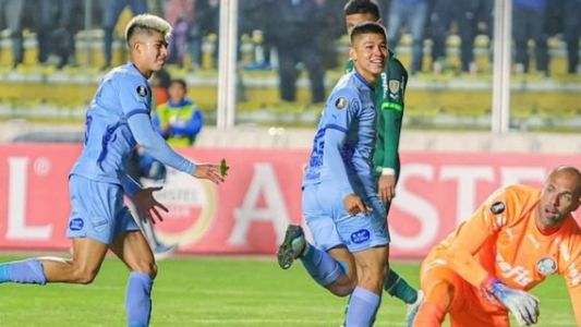 De virada, o Bolívar venceu os reservas do Palmeiras na 1ª rodada da Libertadores