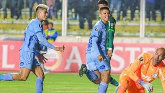 De virada, o Bolívar venceu os reservas do Palmeiras na 1ª rodada da Libertadores